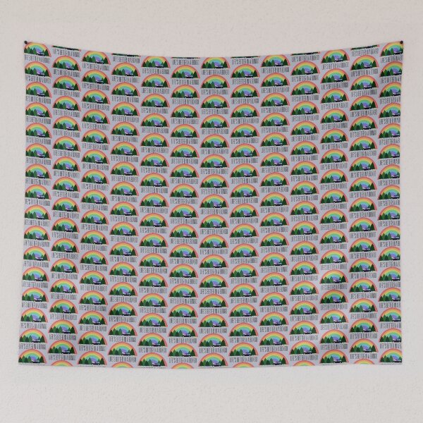 Item preview, Life's better in a bongo, rainbow design designed and sold by LocalOddball.