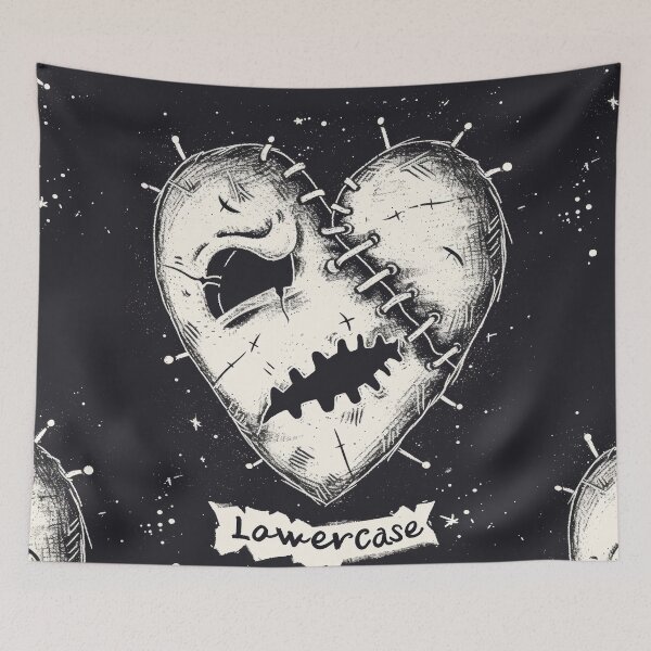 Item preview, Lowercase: Dark Quill Retrofuturistic Gothic Aesthetic designed and sold by Piotrek0001.