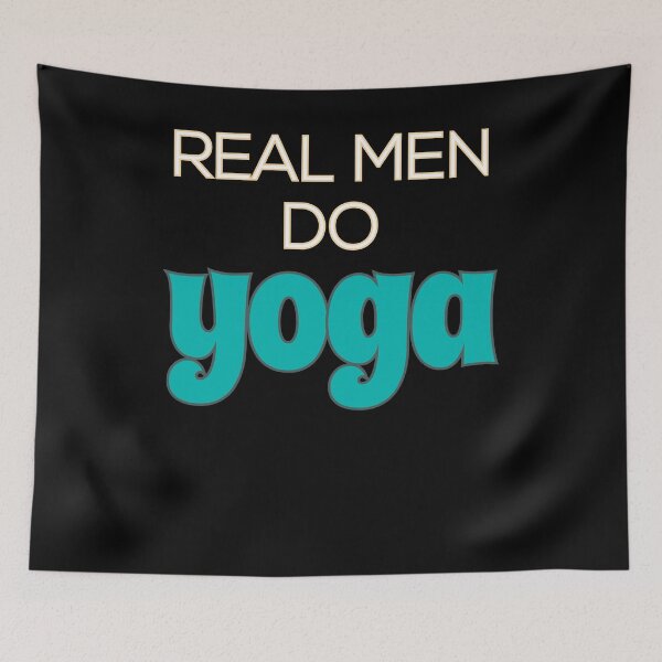 Item preview, Real Men Do Yoga designed and sold by Pricity Designs.