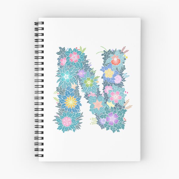 Artikelvorschau, Blumenbuchstabe „N“ WeArePrettierThanFlowers entworfen und verkauft von birthflower.