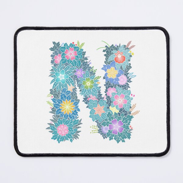 Item preview, Floral Letter "N" WeArePrettierThanFlowers designed and sold by birthflower.