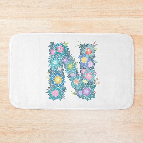 Artikelvorschau, Blumenbuchstabe „N“ WeArePrettierThanFlowers entworfen und verkauft von birthflower.