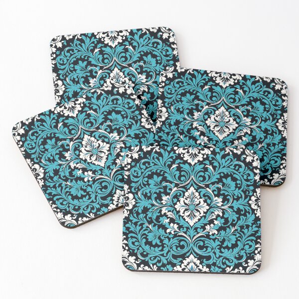 Item preview, Damask Blue and White Acanthus designed and sold by SSTahm.