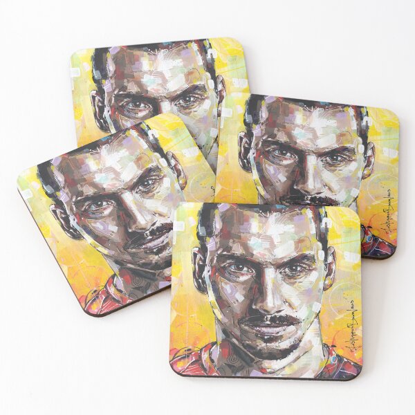 Item preview, Zlatan Ibrahimovic painting designed and sold by GalleryKauffeld.