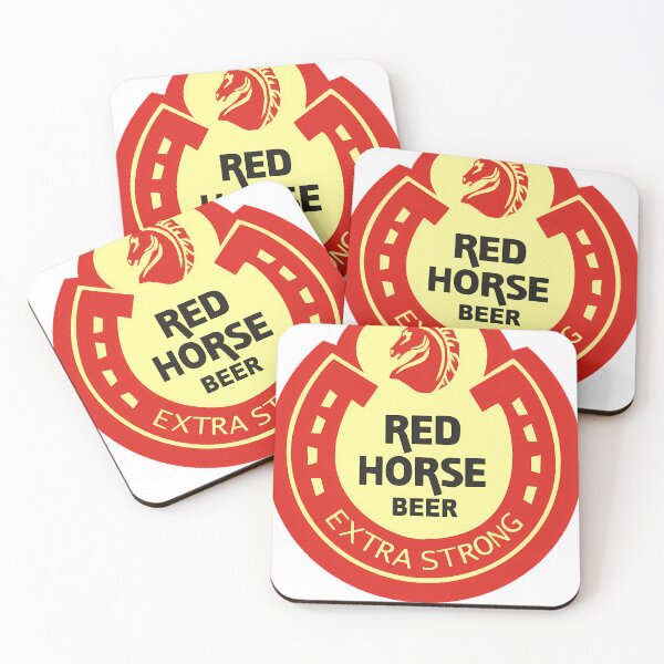 Item preview, Red Horse Beer Logo Essential designed and sold by Katharineenos.