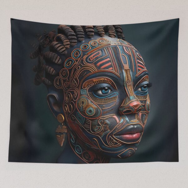 Item preview, African tribal woman designed and sold by wayneflint.