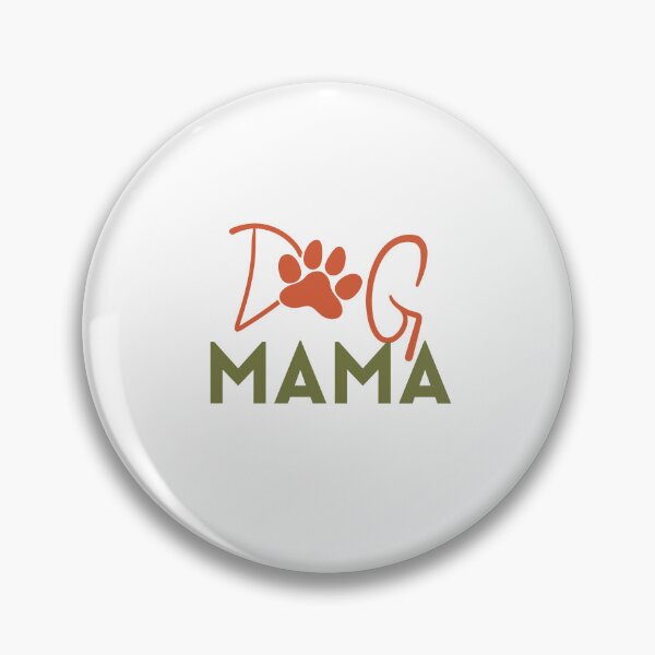 Item preview, Dog owner gift, Dog Mama Lettering and dog paw designed and sold by HappyNoireArt.