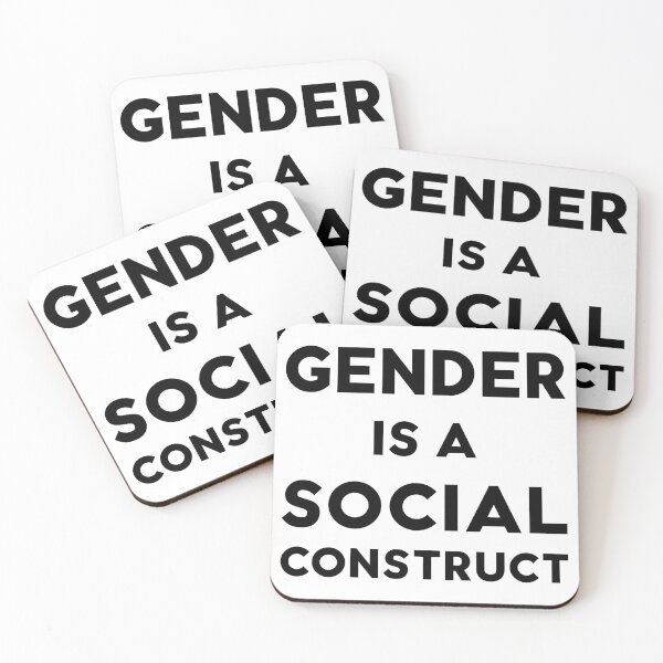 Item preview, gender is a social construct designed and sold by mag-graphic.