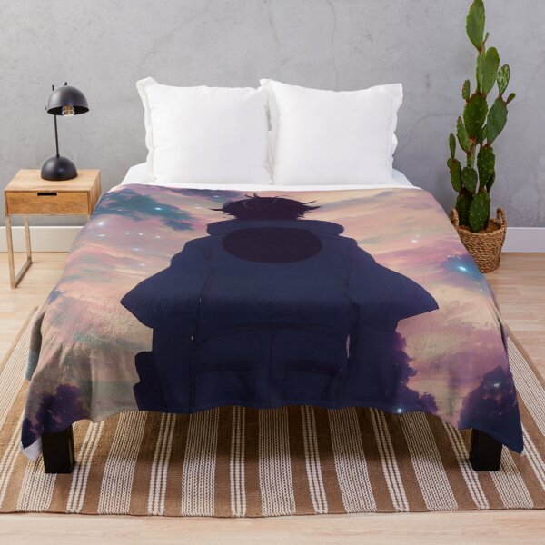 Item preview, Boy looking at dramatic sky, manga style digital illustration designed and sold by Funwaytrend.