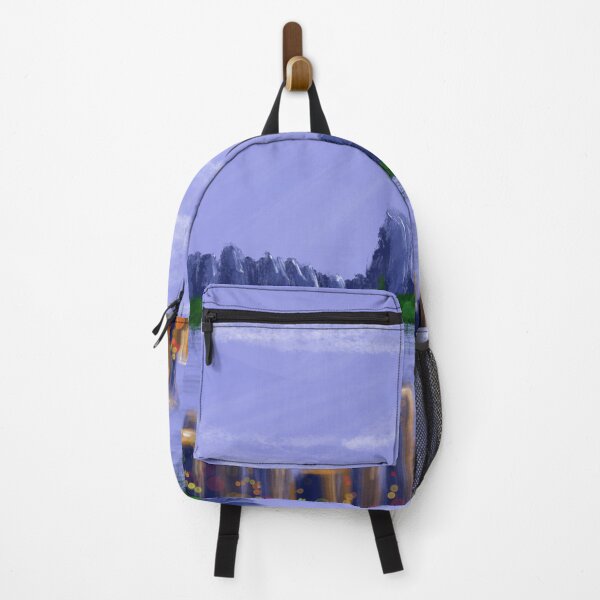 Item preview, City Lights and Mountain Dusk designed and sold by SheepTigerArt.