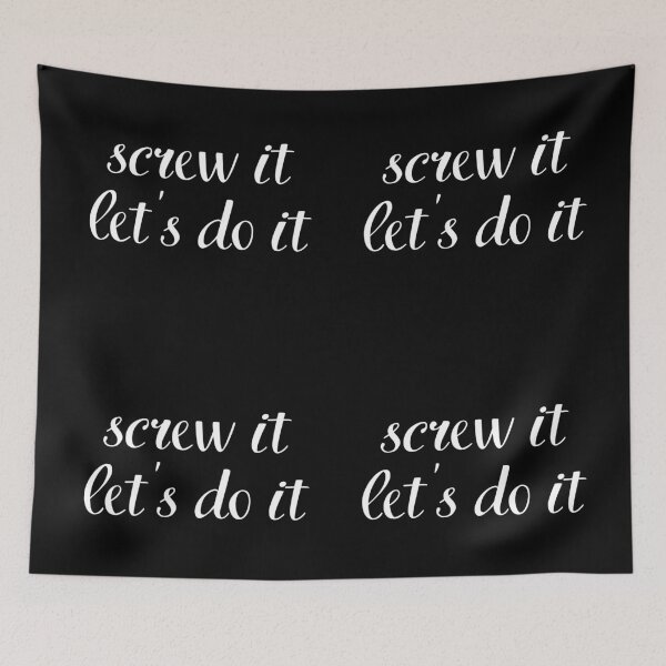Item preview, screw it, let's do it designed and sold by UnCoverDesign.