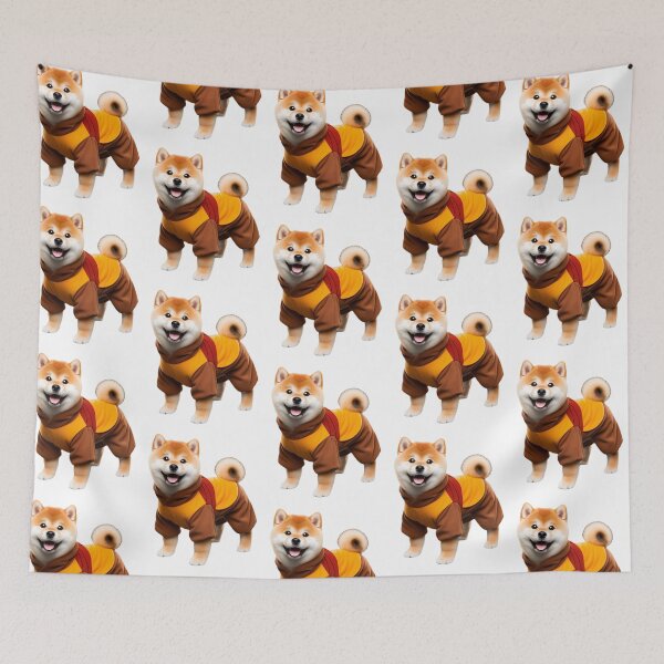 Item preview, Shiba puppy 2 in the pet costume Avatar: The Last Airbender  designed and sold by Bspaces.