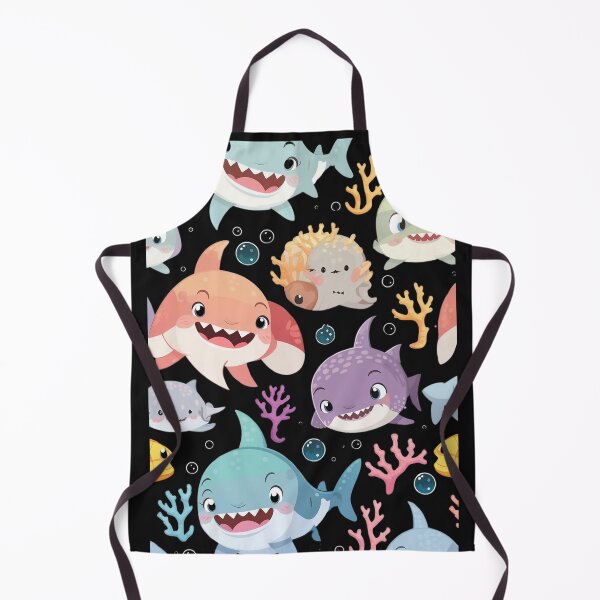 Item preview, Great cute Watercolour Whale Sharks. designed and sold by DunuStore.