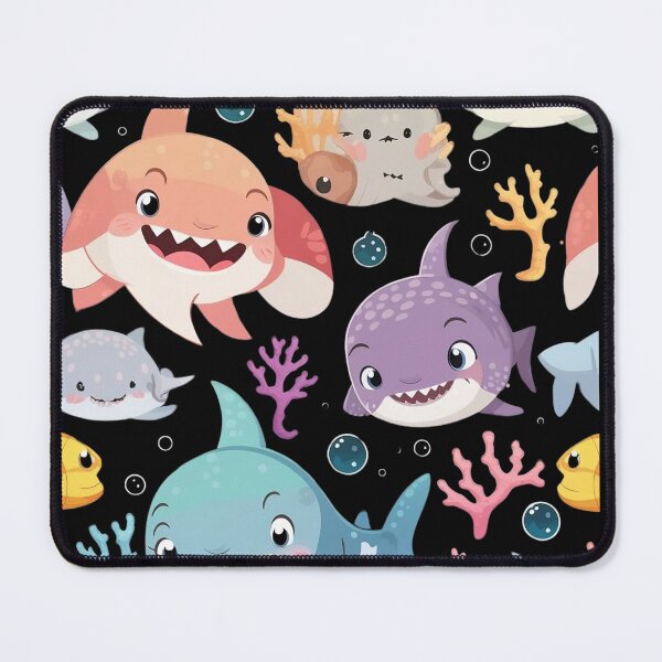 Item preview, Great cute Watercolour Whale Sharks. designed and sold by DunuStore.
