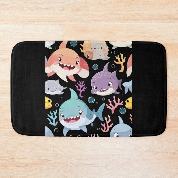 Item preview, Great cute Watercolour Whale Sharks.  designed and sold by DunuStore.