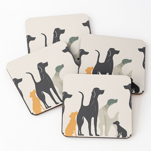 Item preview, Pointer dog silhouettes - posh and classy design designed and sold by VickyJo111.