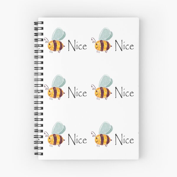 Item preview, Nice bee, Happy bee drawing, Be nice designed and sold by MiaArtLovers.