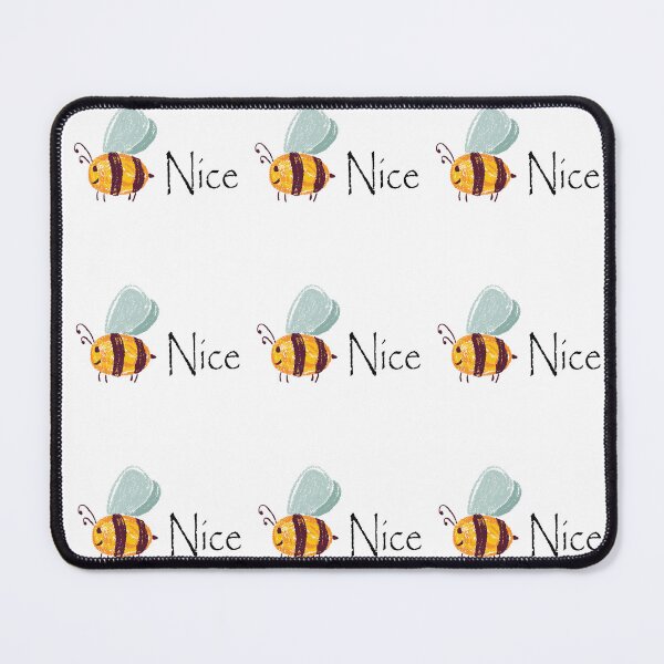 Item preview, Nice bee, Happy bee drawing, Be nice designed and sold by MiaArtLovers.