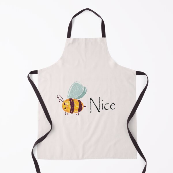 Item preview, Nice bee, Happy bee drawing, Be nice designed and sold by MiaArtLovers.