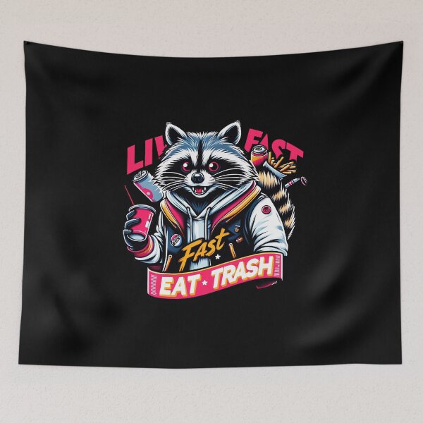 Item preview, Urban Raccoon: Chill Vibes Fast Times designed and sold by SharpPenguin.