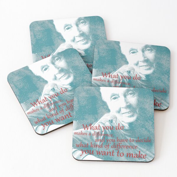 Item preview, Jane Goodall Quote 2 designed and sold by pahleeloola.