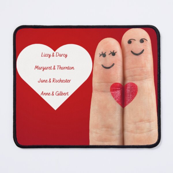 Item preview, Literary Couples #1 designed and sold by LiteraryLoves.