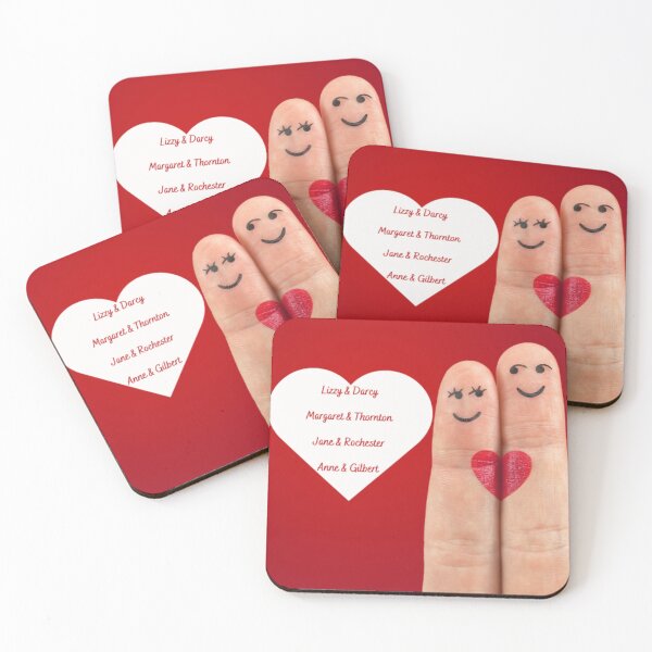Item preview, Literary Couples #1 designed and sold by LiteraryLoves.