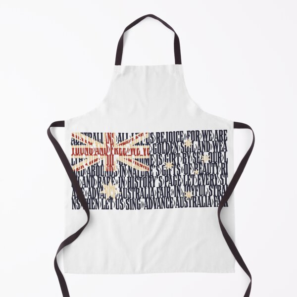 Item preview, Australia national anthem flag - Advance Australia Fair designed and sold by DFA.