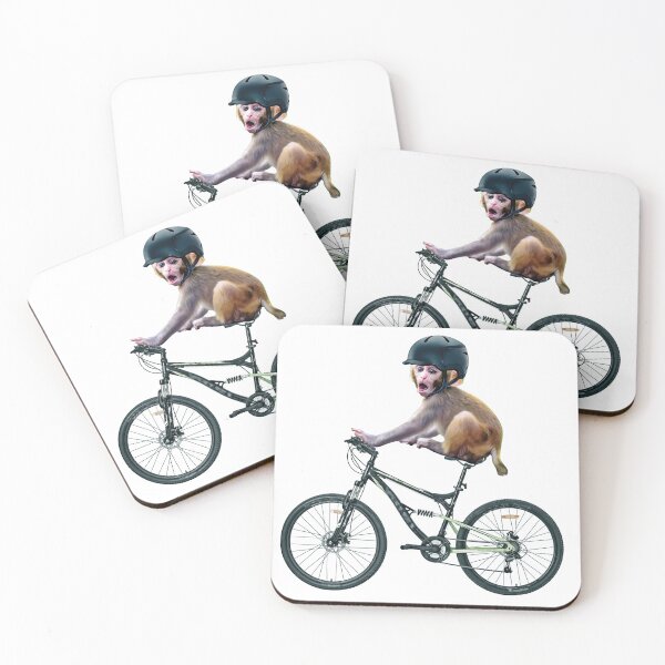 Item preview, Monkey on a bike          designed and sold by Wolagno.
