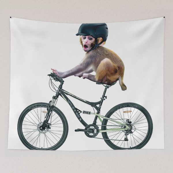 Item preview, Monkey on a bike          designed and sold by Wolagno.