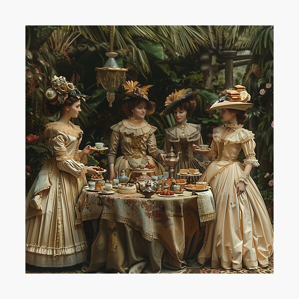 Item preview, Elegance of Yesteryear: Victorian Tea Party designed and sold by palmyst.