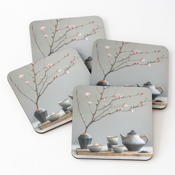 Item preview, Modern Serenity: Minimalist Tea Ensemble designed and sold by palmyst.