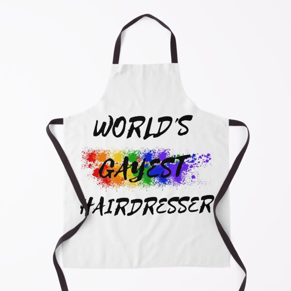 Item preview, World's Gayest Hairdresser designed and sold by LuckyKermit.