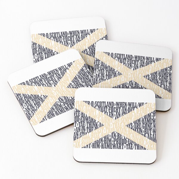 Item preview, Scotland national anthem flag - Flower of Scotland designed and sold by DFA.