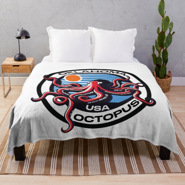 Item preview, Oklahoma USA: Home of the Octopus designed and sold by DineshArtShop.