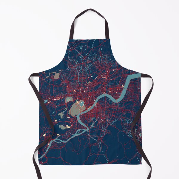 Item preview, Hangzhou City Map of Zhejiang, China - Hope designed and sold by deMAP.