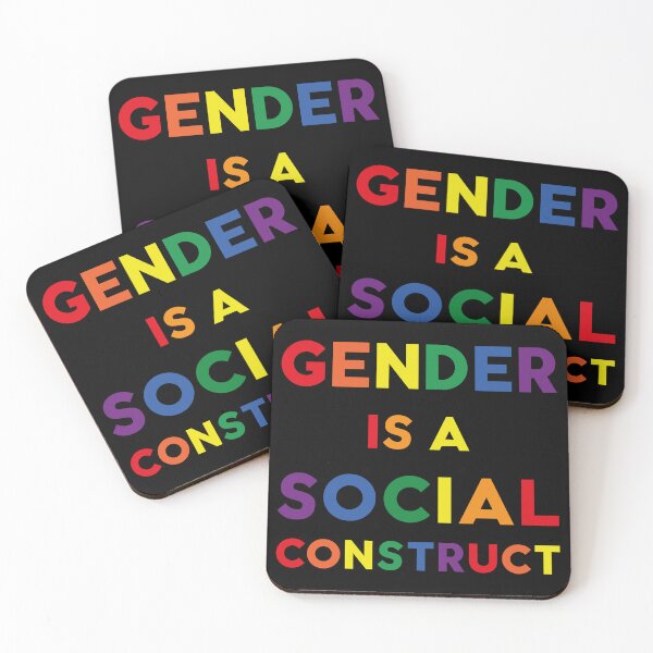 Item preview, gender is a social construct designed and sold by mag-graphic.