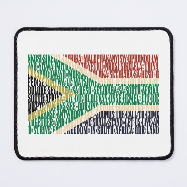 Item preview, South Africa national anthem flag - Nkosi Sikelel' iAfrika designed and sold by DFA.