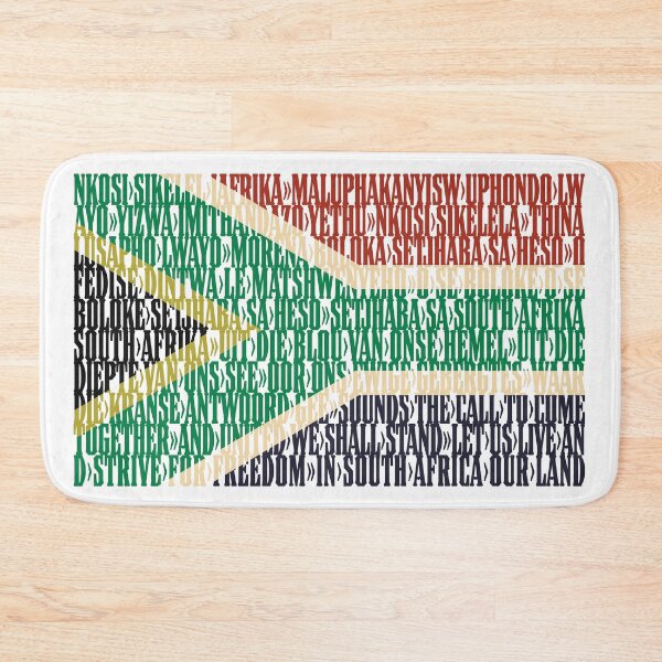 Item preview, South Africa national anthem flag - Nkosi Sikelel' iAfrika designed and sold by DFA.