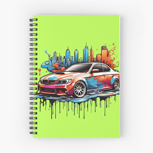 Item preview, Coche pintado en la ciudad. designed and sold by Nazardes.