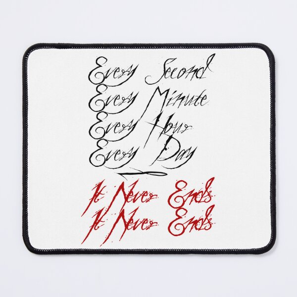 Item preview, It Never Ends designed and sold by GymPunk.