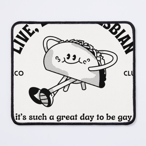 Item preview, Live Laugh Lesbian Retro Lesbian designed and sold by Raymondbrunet.