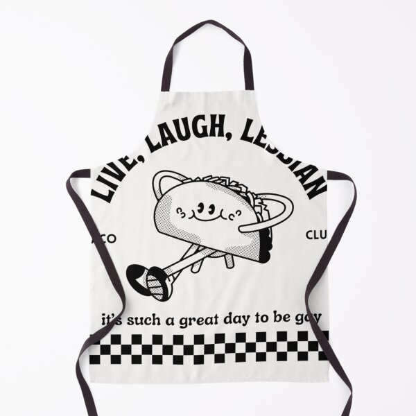 Item preview, Live Laugh Lesbian Retro Lesbian designed and sold by Raymondbrunet.