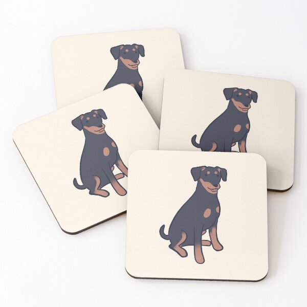 Item preview, Cute german pinscher dog designed and sold by Mayarart.