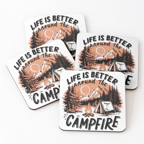 Item preview, Life is better around the campfire designed and sold by Lunarweave.