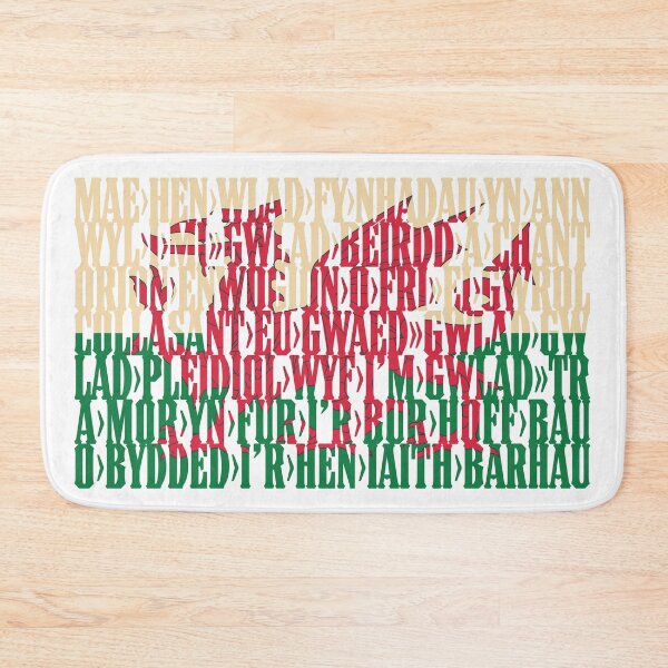 Item preview, Wales national anthem flag - Hen Wlad Fy Nhadau / Land Of My Fathers designed and sold by DFA.