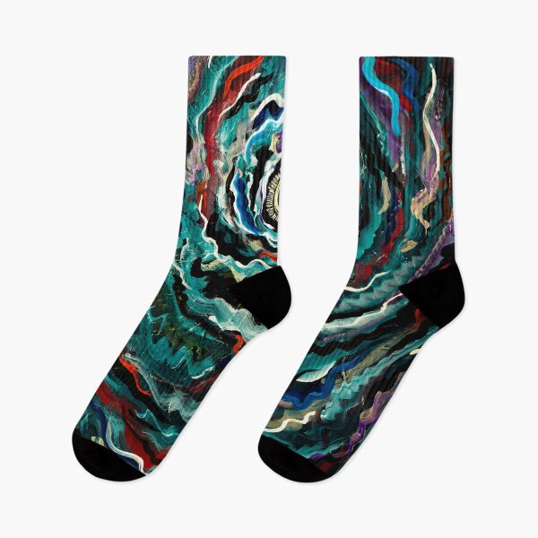 Item preview, Metallic Orifice Tunnel Vortex Abstract Art designed and sold by oz10.