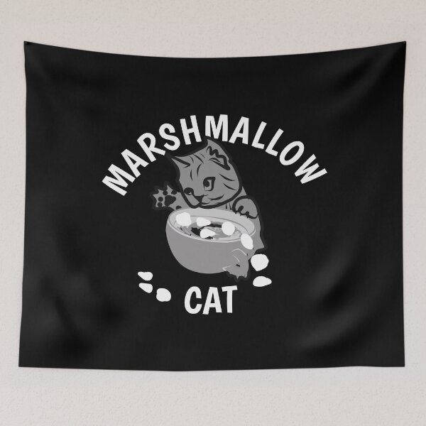 Item preview, Marshmallow cat designed and sold by vibeno1.