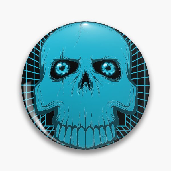 Item preview, SKULL ON GRID #4 designed and sold by RICK-TURNER.