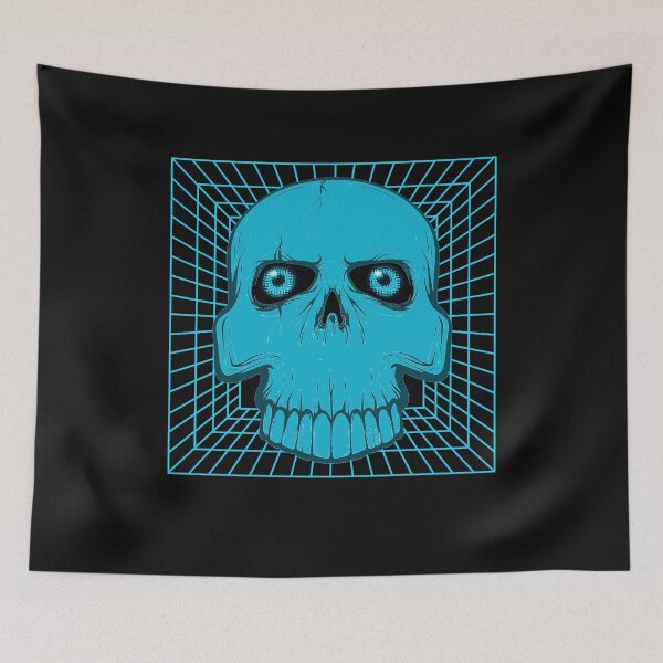 Item preview, SKULL ON GRID #4 designed and sold by RICK-TURNER.